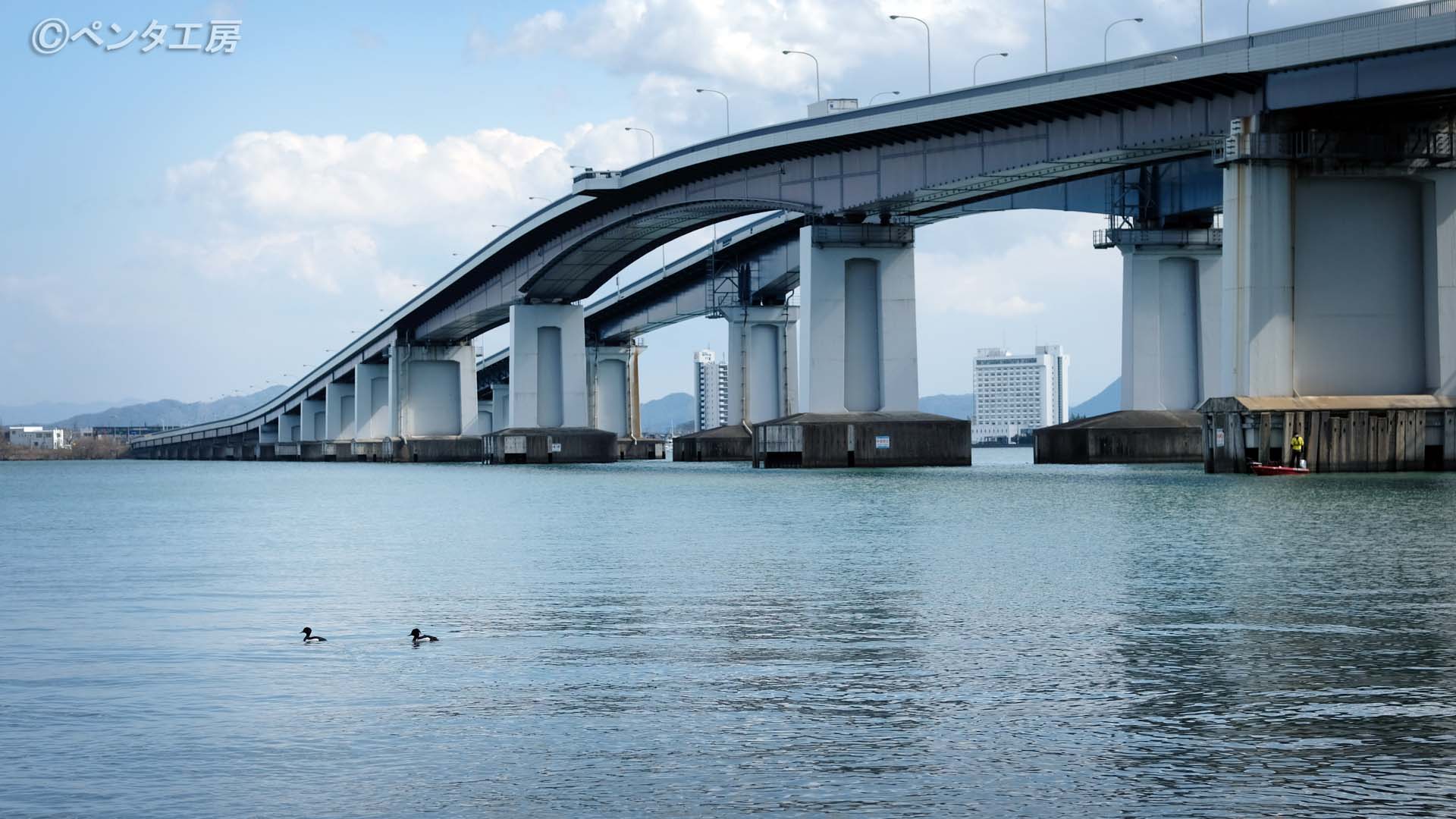 琵琶湖畔のファミリー向け住宅